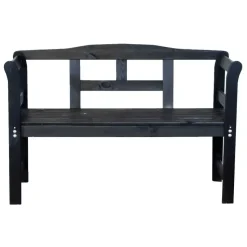 SenS-Line Friesen tuinbank - Hout - Zwart