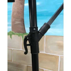 SenS-Line Menorca zweefparasol rond - Ø 300 cm - Antraciet