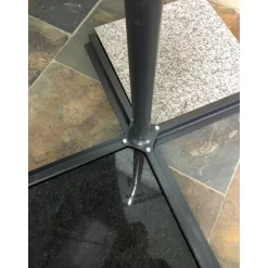 SenS-Line Menorca zweefparasol rond - Ø 300 cm - Antraciet