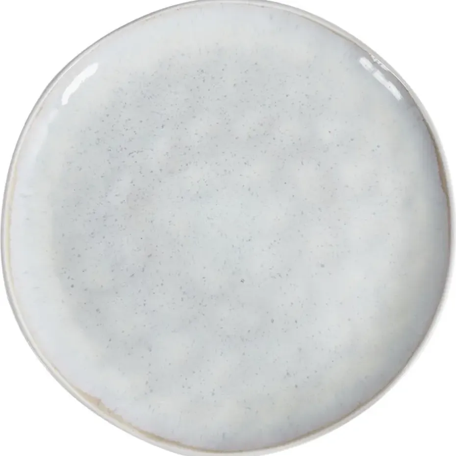 SESAME - Dinerborden set van 8 - Lichtgrijs - Steengoed