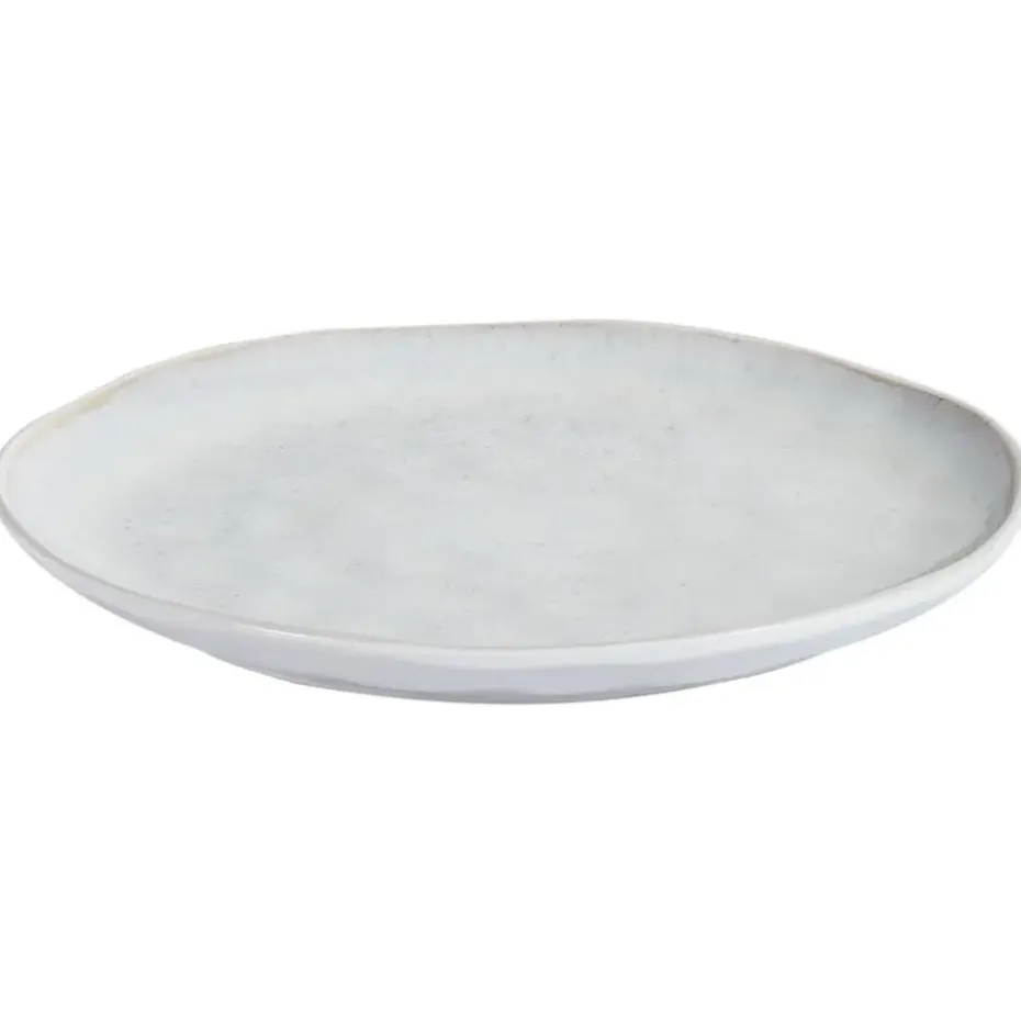 SESAME - Dinerborden set van 4 - Lichtgrijs - Steengoed