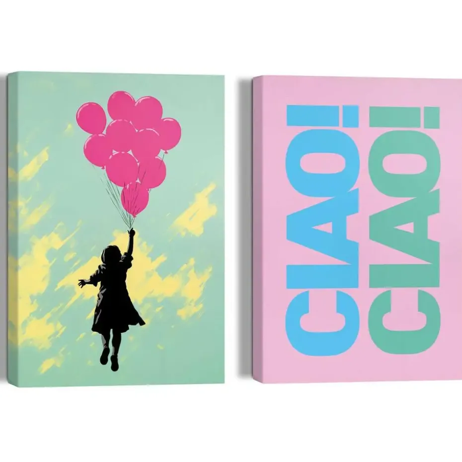 Set poster met lijst - Ciao Ciao