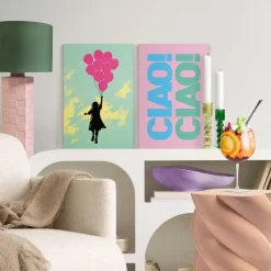 Set poster met lijst - Ciao Ciao