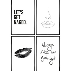 Set poster met lijst - Echte liefde