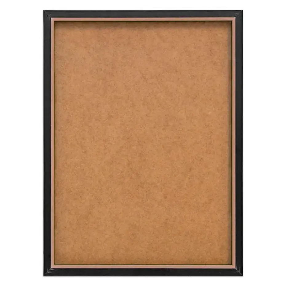 Set poster met lijst - Elegante Bloemenvrouw