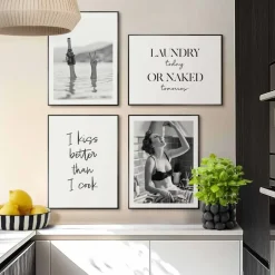 Set poster met lijst - Humor bundle