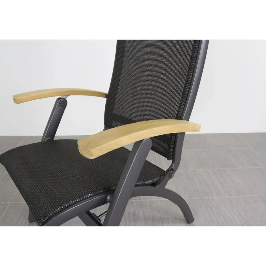 Set van 4 - Hartman Da Vinci verstelbare stoel - Teak