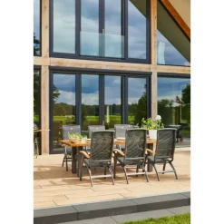 Set van 4 - Hartman Da Vinci verstelbare stoel - Teak