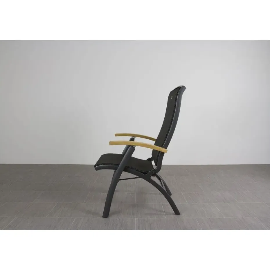 Set van 4 - Hartman Da Vinci verstelbare stoel - Teak