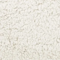 Set van 2 icon Kindersitzakken Teddybeer - Fleece Zitzak - Crème