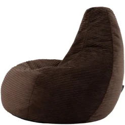 Set van 2 icon Zitzak Dalton - Corduroy Zitzak Volwassenen - Bruin