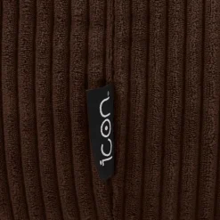 Set van 2 icon Zitzak Dalton - Corduroy Zitzak Volwassenen - Bruin