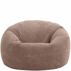 Set van 2 icon Zitzak Kingston - Corduroy Zitzak Volwassenen - Mokka