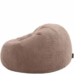 Set van 2 icon Zitzak Kingston - Corduroy Zitzak Volwassenen - Mokka