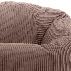 Set van 2 icon Zitzak Kingston - Corduroy Zitzak Volwassenen - Mokka