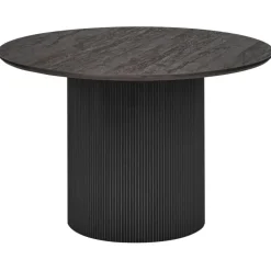 SHEHO - Eettafel - Zwart - 120 cm - MDF