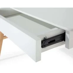 SHESLAY - Bureau - Wit - MDF