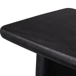 Sidetable Mangohout Zwart - 113x44x76cm - Rumi