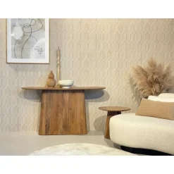 Sidetable Naturel Mangohout - 140x40x80cm - Salvator