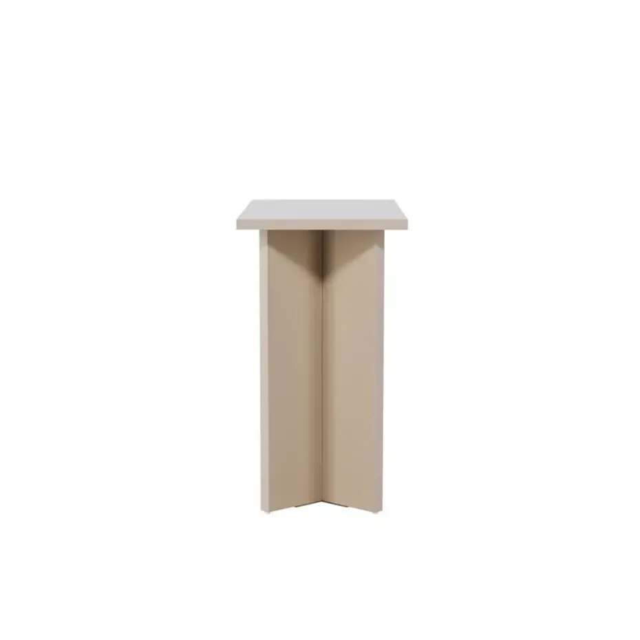 Sidetable Rechthoek - Beige MDF - 90x42x75cm - Kristiansund