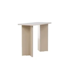 Sidetable Rechthoek - Beige MDF - 90x42x75cm - Kristiansund