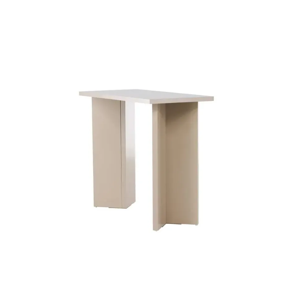 Sidetable Rechthoek - Beige MDF - 90x42x75cm - Kristiansund