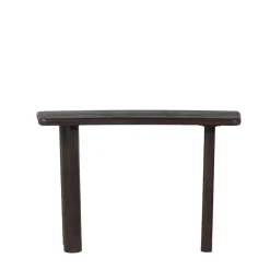 Sidetable Zwart - Mangohout - 113x44x76cm - Tafel Rumi