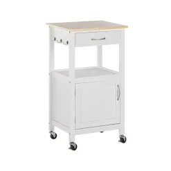 SIENA - Keukentrolley - Wit - MDF