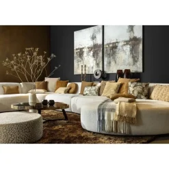 Sierkussen Finn - Tobacco Brown - 45x45 cm