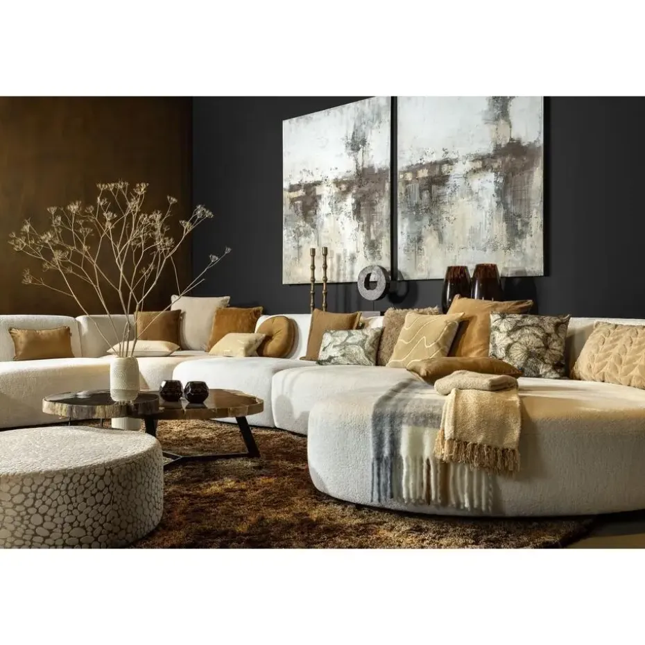 Sierkussen Finn - Tobacco Brown - 45x45 cm