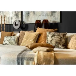 Sierkussen Finn - Tobacco Brown - 60x60 cm