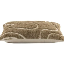 Sierkussen Guust - bruin/wit - 30x50 cm