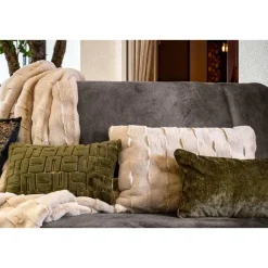 Sierkussen Lewy - Military Olive - 30x50 cm