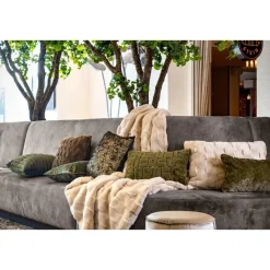 Sierkussen Lewy - Military Olive - 30x50 cm