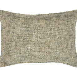 Sierkussen Lily - groen/goud - 35x50 cm