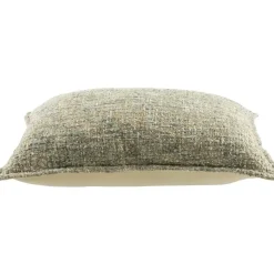 Sierkussen Lily - groen/goud - 35x50 cm