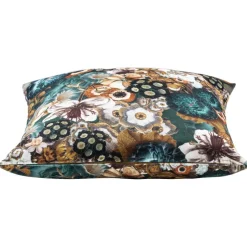 Sierkussen Lois - petrol - 45x45 cm