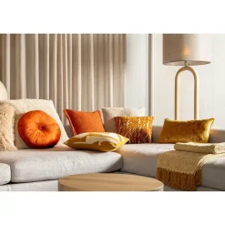 Sierkussen Olly - Potters Clay - Ø40 cm