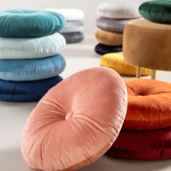 Sierkussen Olly - Potters Clay - Ø40 cm