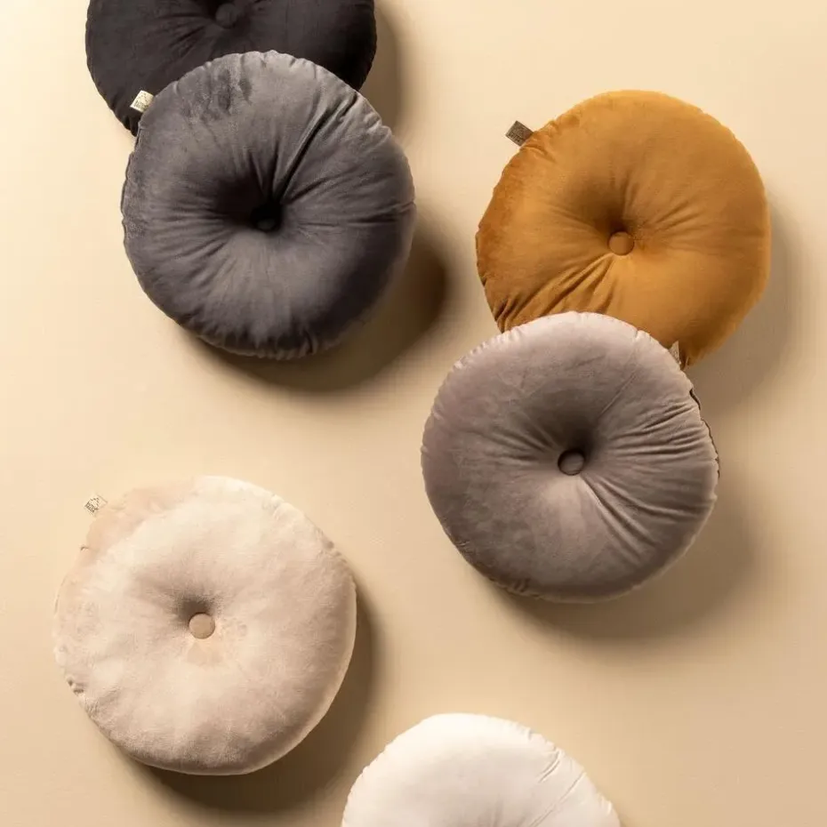 Sierkussen Olly - Pumice Stone - Ø40 cm