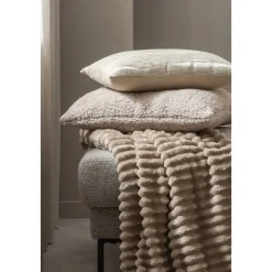 Sierkussen Solane - naturel/goud - 30x50 cm