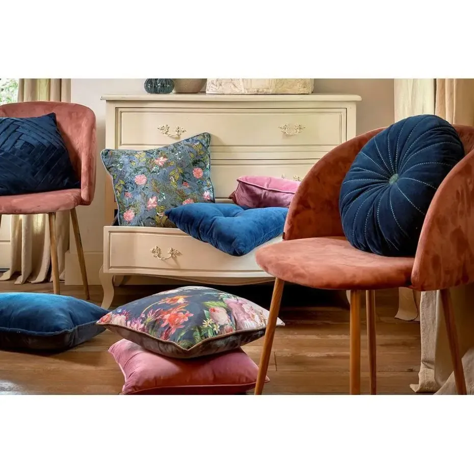 Sierkussen Valerie - Insignia Blue - 40x60 cm