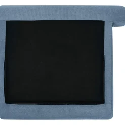 SIEVOZ - Chaise longue - Blauw - Rechtszijdig - Polyester