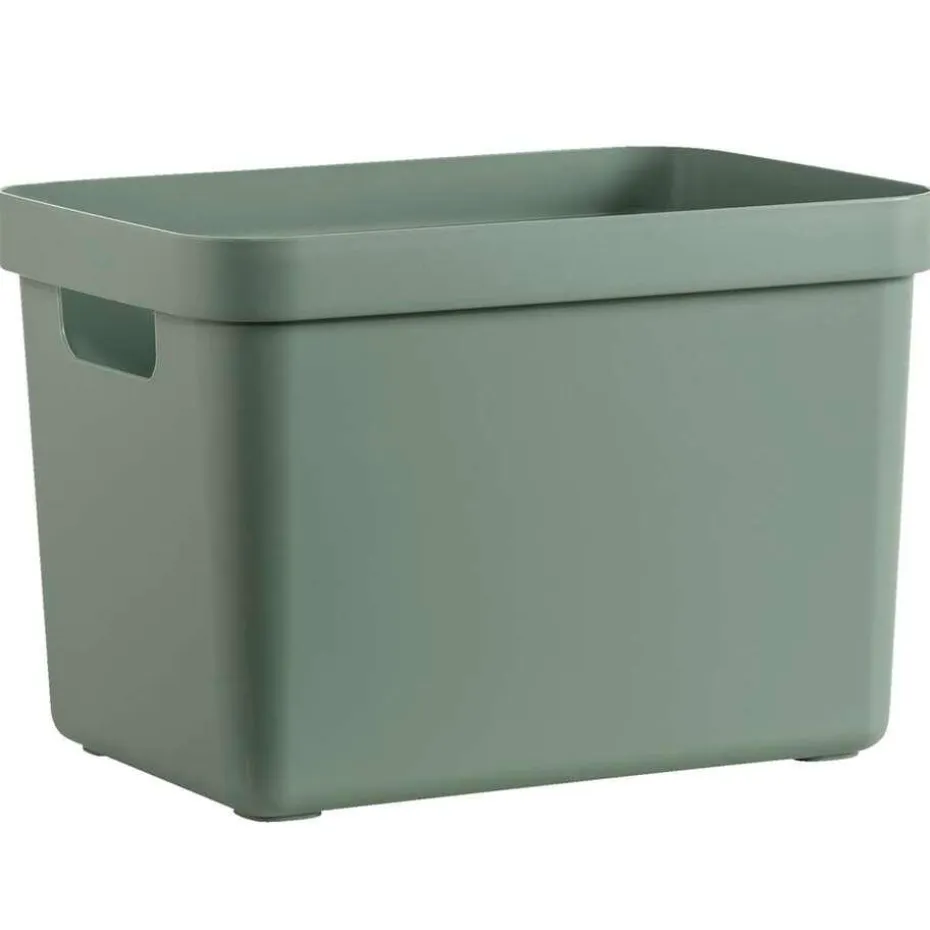 Sigma home box 18 liter - donkergroen - 35,2x25,3x24,3 cm