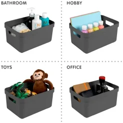 Sigma home opbergbox 5L antraciet