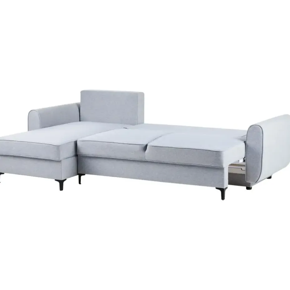 SIMRIS - Hoekslaapbank - Blauw - Rechtszijdig - Polyester