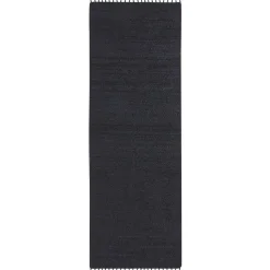 SINANKOY - Loper tapijt - Zwart - 80 x 300 cm - Jute