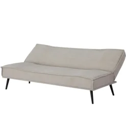 Slaapbank 3-Zits - Beige Stof - Zithoogte 43cm - 181x83x81cm - Mali