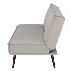 Slaapbank 3-Zits - Beige Stof - Zithoogte 43cm - 181x83x81cm - Mali