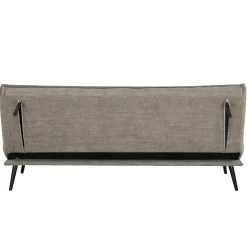 Slaapbank 3-Zits - Taupe Stof - Zithoogte 43cm - 181x83x81cm - Mali
